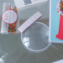 Load image into Gallery viewer, Bubble Gum Machine Card - Craft Kit
