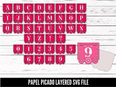 Paper Picado - SVG download - Digital Download - CelebrationWarehouse