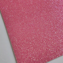 Load and play video in Gallery viewer, Hot Pink Glitter | Non-Shedding Glitter Cardstock | 12&quot;x12&quot; Hot Pink Glitter Cardstock
